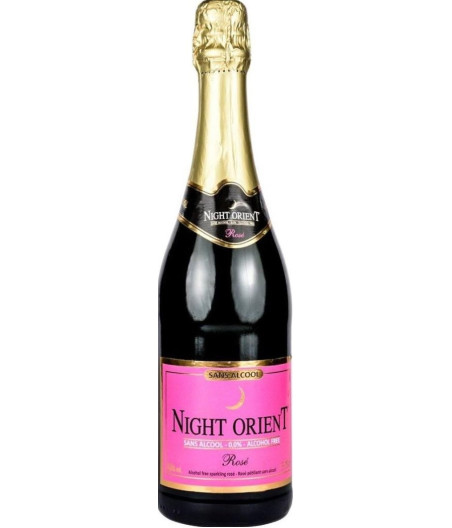 SPARKLING ROSE DRINK SANS ALCOOL NIGHT ORIENT 75CL