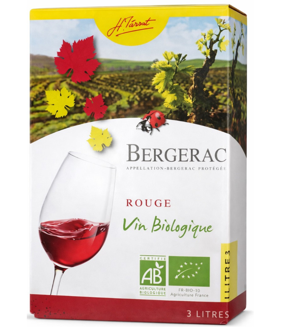 VIN ROUGE BERGERAC 3L