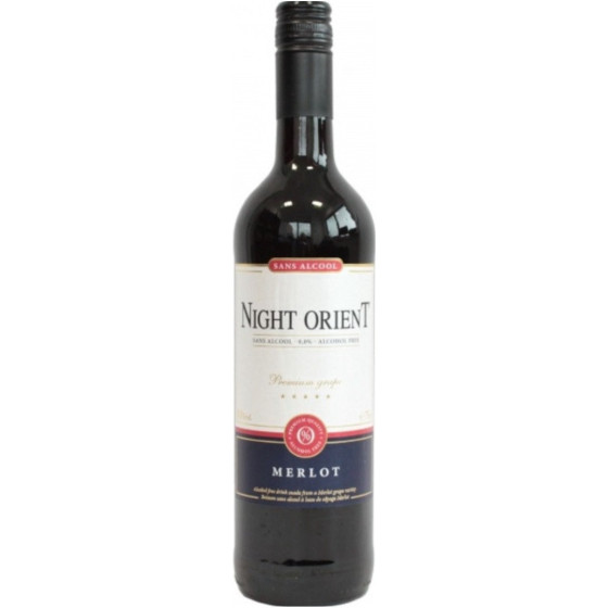 NIGHT ORIENT SANS ALCOOL MERLOT 75CL