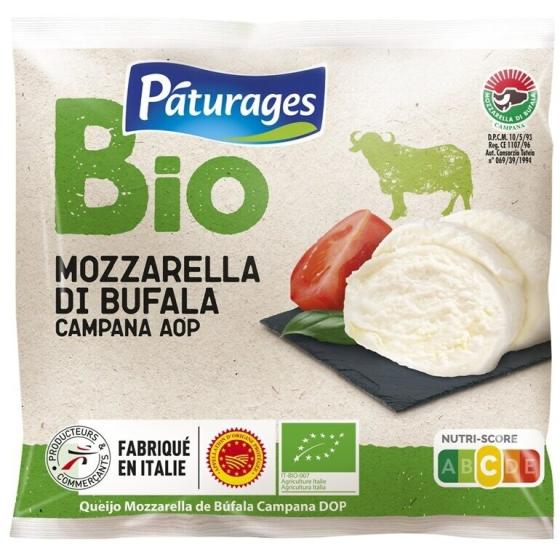 MOZZARELLA DI BUFALA AOP BIO 125G 255 G
