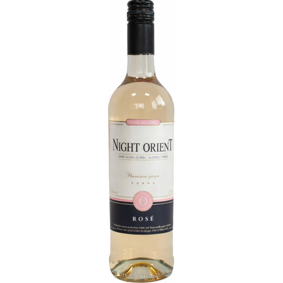 VIN ROSE SANS ALCOOL NIGHT ORIENT 75CL