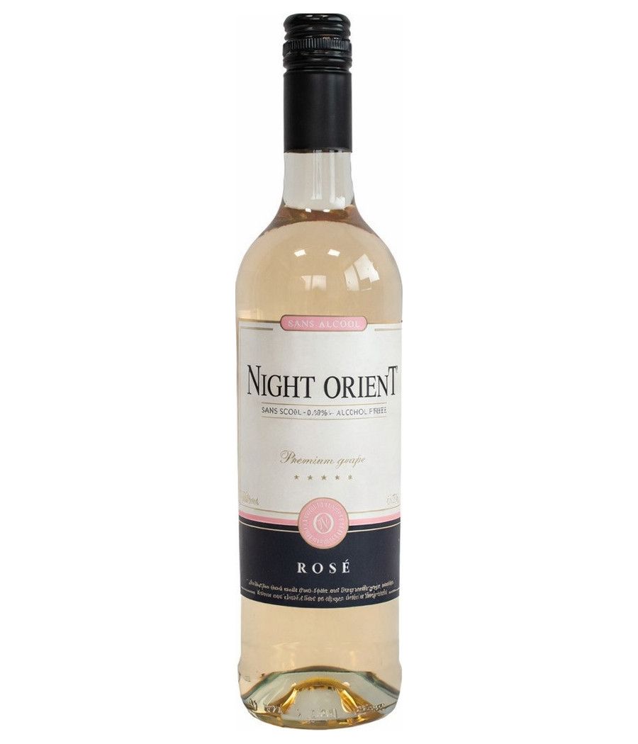 VIN ROSE SANS ALCOOL NIGHT ORIENT 75CL