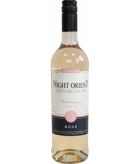 VIN ROSE SANS ALCOOL NIGHT ORIENT 75CL