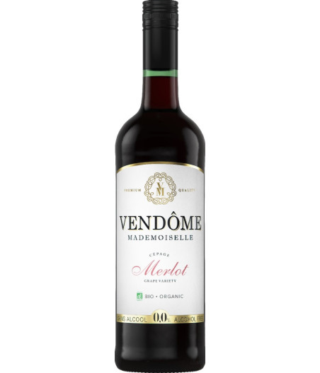 ALCOOL BIO ORGANIC VENDOME MADEMOISELLE MERLOT 75CL