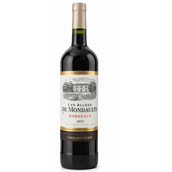 LES ALLEES DE MONDAULTS BORDEAUX 2021 70CL