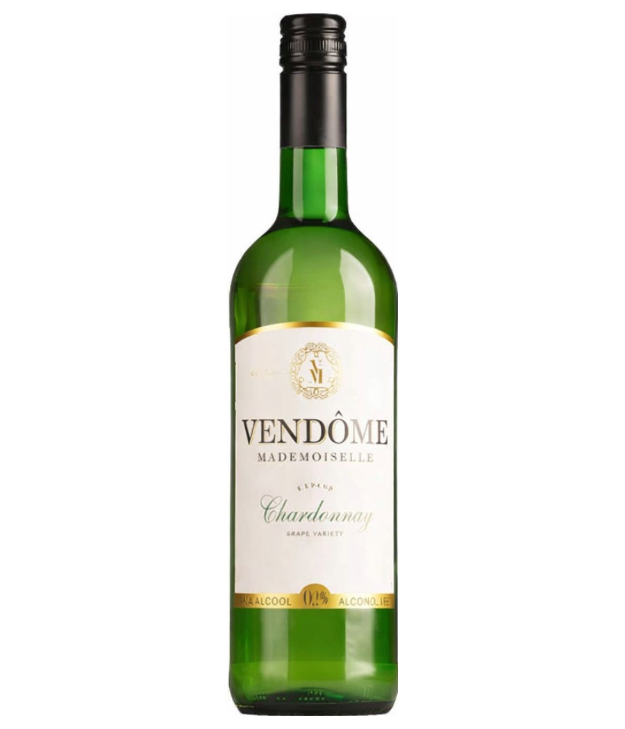 VIN BLANC SANS ALCOOL CHARDONNAY VENDOME MADEMOISELLE 75CL