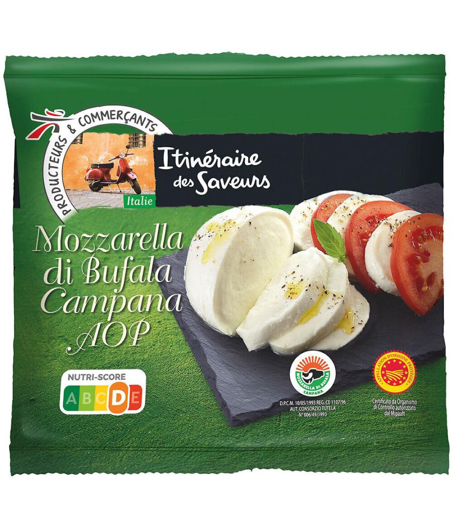FROMAGE MOZZARELLA DI BUFALA CAMPANA AOP INTERMARCHE 250G