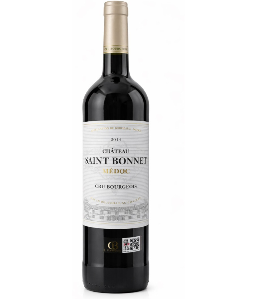 CHATEAU SAINT BONNET MEDOC CRU BOURGEOIS ROUGE 2014 75CL