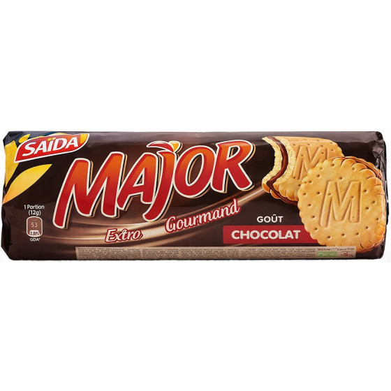 BISCUIT MAJOR CHOCOLAT SAÏDA 175G