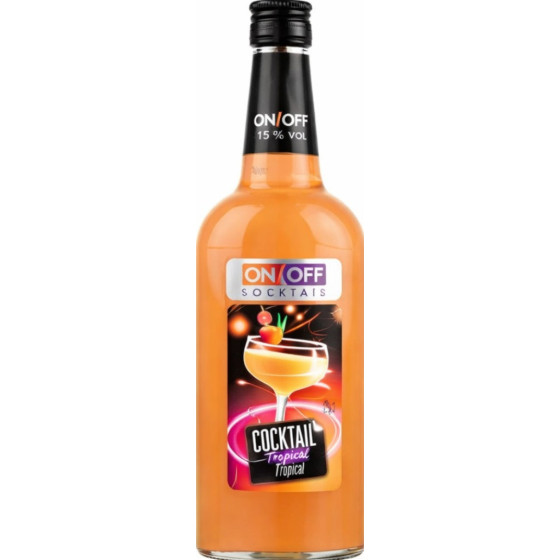 COCKTAIL SANS ALCOOL PECHE ON OFF 75CL