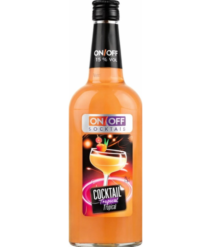 COCKTAIL SANS ALCOOL PECHE ON OFF 75CL