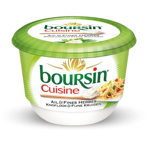 FROMAGE FRAIS CULINAIRE AIL & FINES HERBES BOURSIN 240G