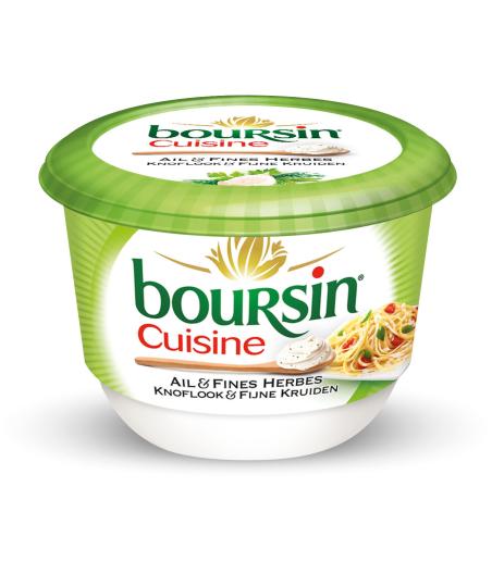 FROMAGE FRAIS CULINAIRE AIL & FINES HERBES BOURSIN 240G