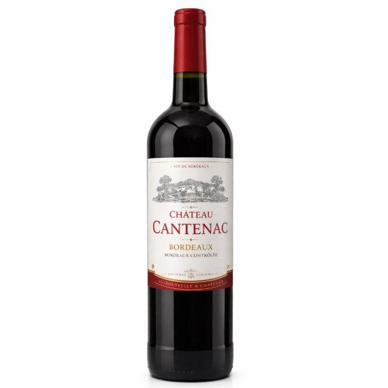 VIN DE BORDEAUX CHATEAU CANTENAC 75CL