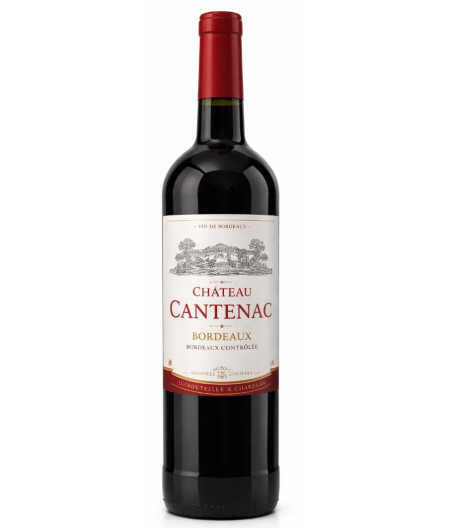 VIN DE BORDEAUX CHATEAU CANTENAC 75CL