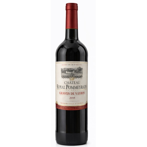CHATEAU ROYAL POMMERAYDES GRAVES DE VAYRES 2018 75CL