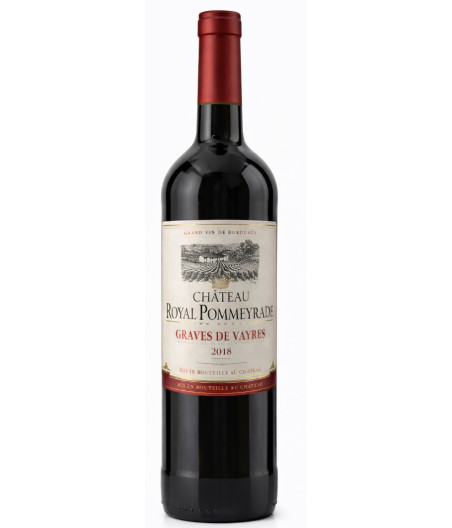CHATEAU ROYAL POMMERAYDES GRAVES DE VAYRES 2018 75CL