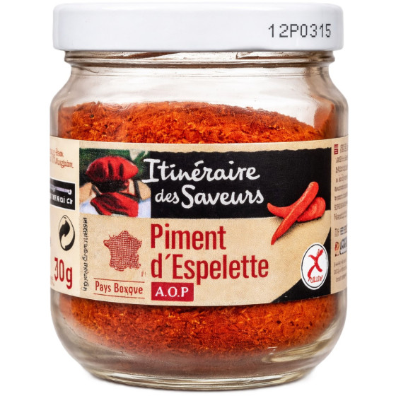 PIMENT ESPELETTE AOP ITINERAIRE DES SAVEURS 40G