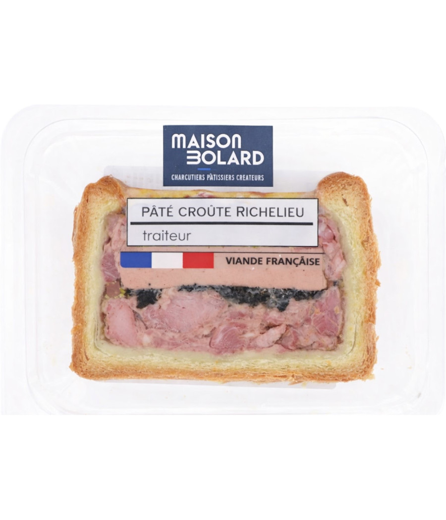 PATE CROUTE RICHELIEU MAISON BOLARD 100G