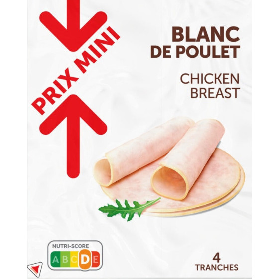 BLANC DE POULET PRIX MINI 180G