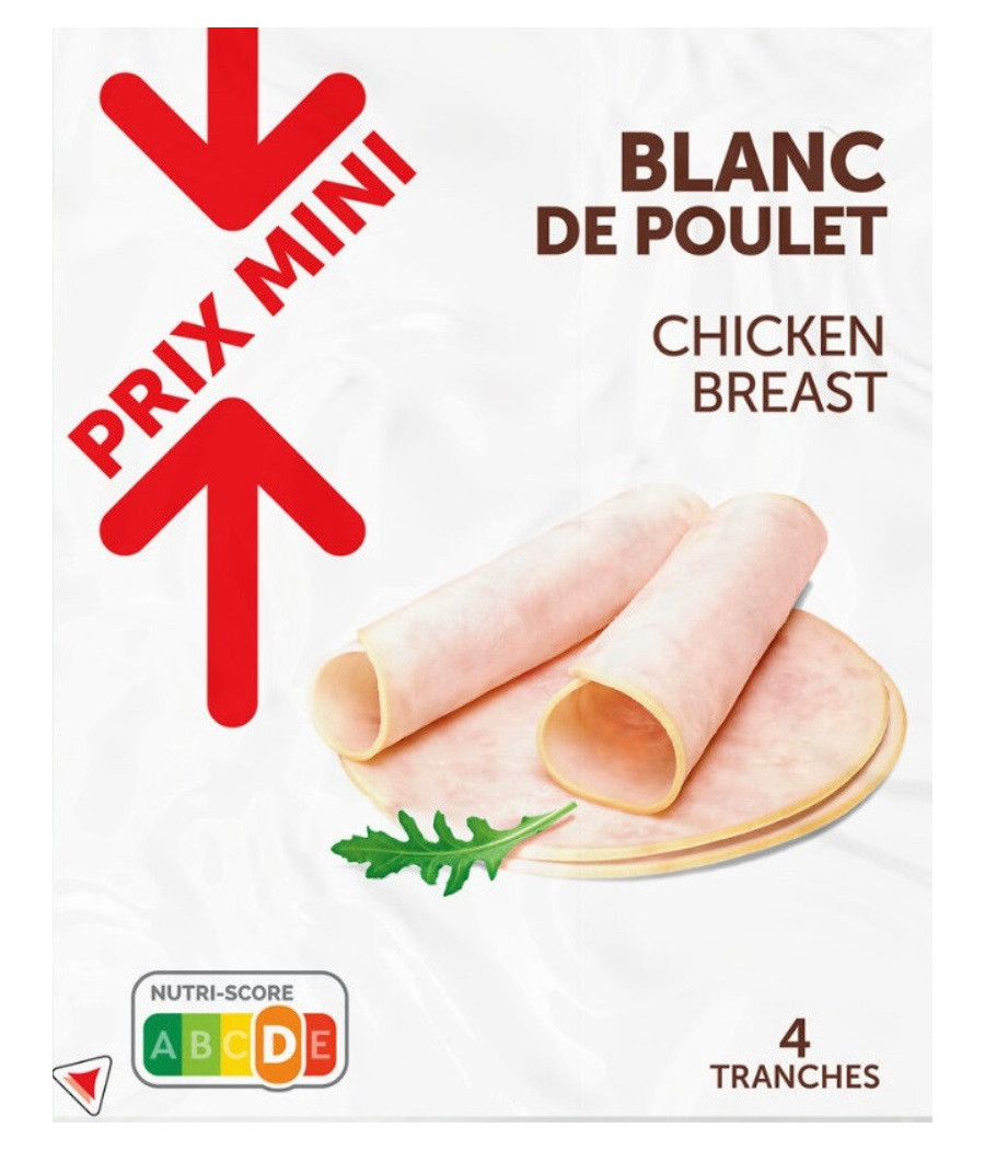 BLANC DE POULET PRIX MINI 180G