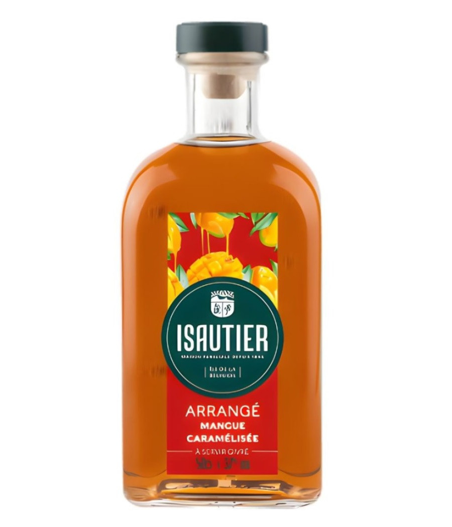 RHUM ARRANGE  MANGUE CARAMELISE 37% ISAUTIER 70CL