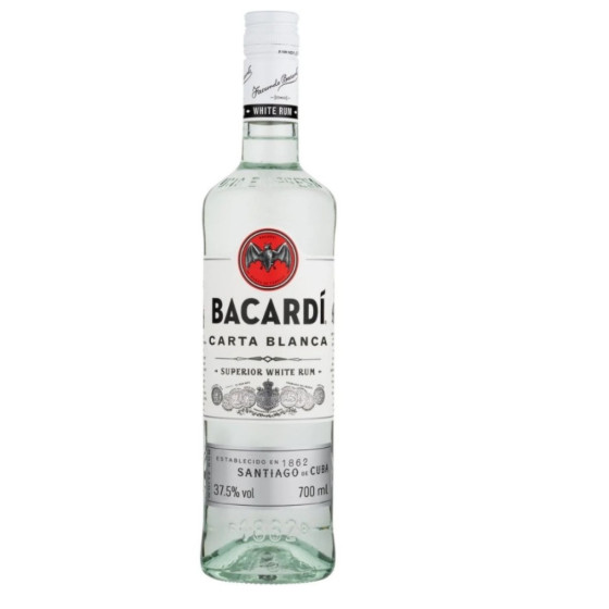 RHUM CARTA BLANCA37,5% BACARDI 70CL
