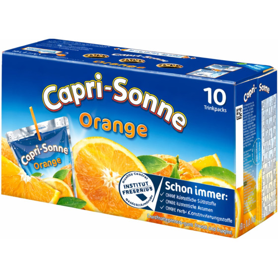 BOISSON ORANGE CAPRI-SUN 10X20CL