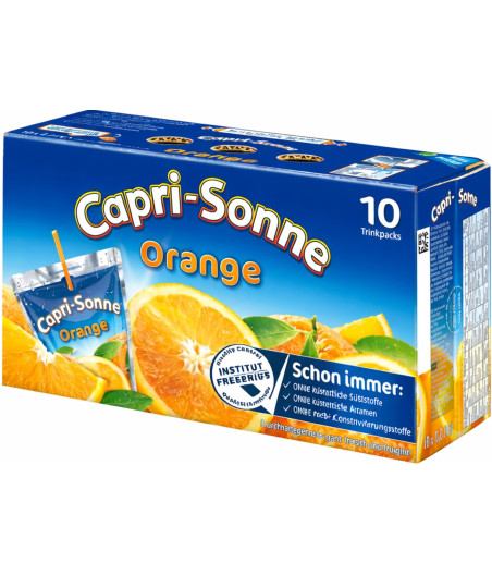 BOISSON ORANGE CAPRI-SUN 10X20CL