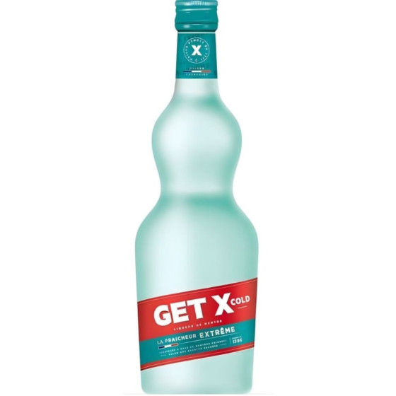 LIQUEUR MENTHE 37.5% GET COLD EXTRA COLD 70CL