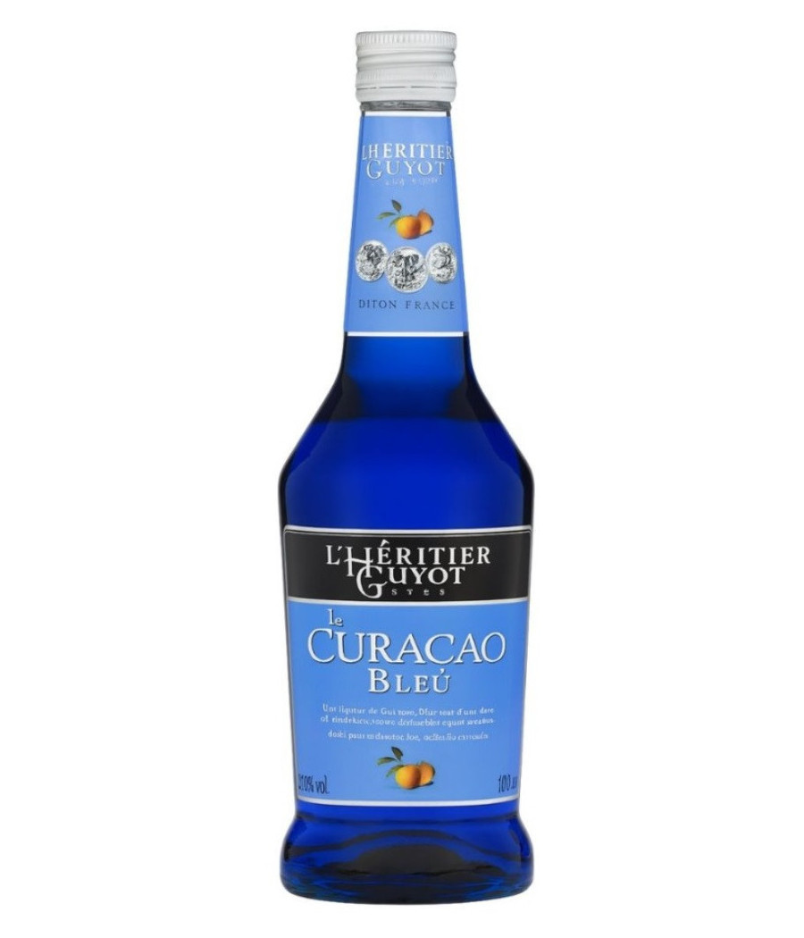 LIQUEUR CURACAO BLEU A L'ORANGE L'HERITIER GUYOT 50CL