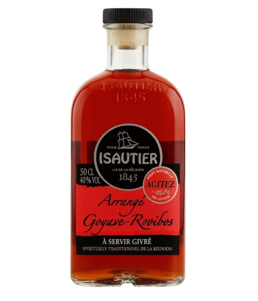 RHUM ARRANGE GOYAVE ROOIBOS 40% ISAUTIER 70CL