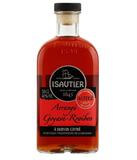 RHUM ARRANGE GOYAVE ROOIBOS 40% ISAUTIER 70CL