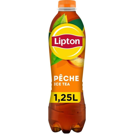 BOISSON ICE TEA SAVEUR PECHE LIPTON 1.25L