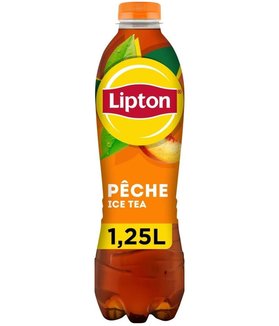 BOISSON ICE TEA SAVEUR PECHE LIPTON 1.25L