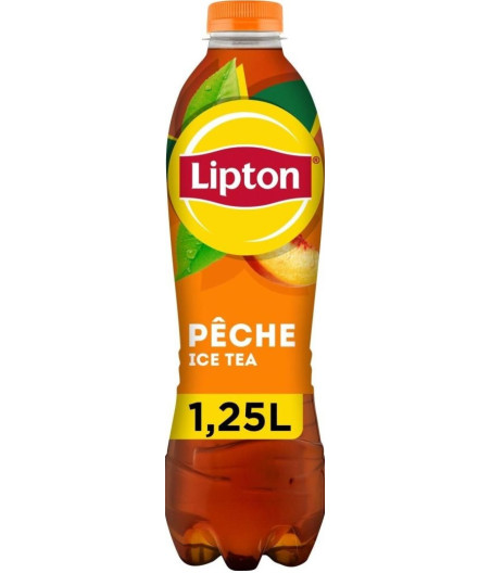 BOISSON ICE TEA SAVEUR PECHE LIPTON 1.25L