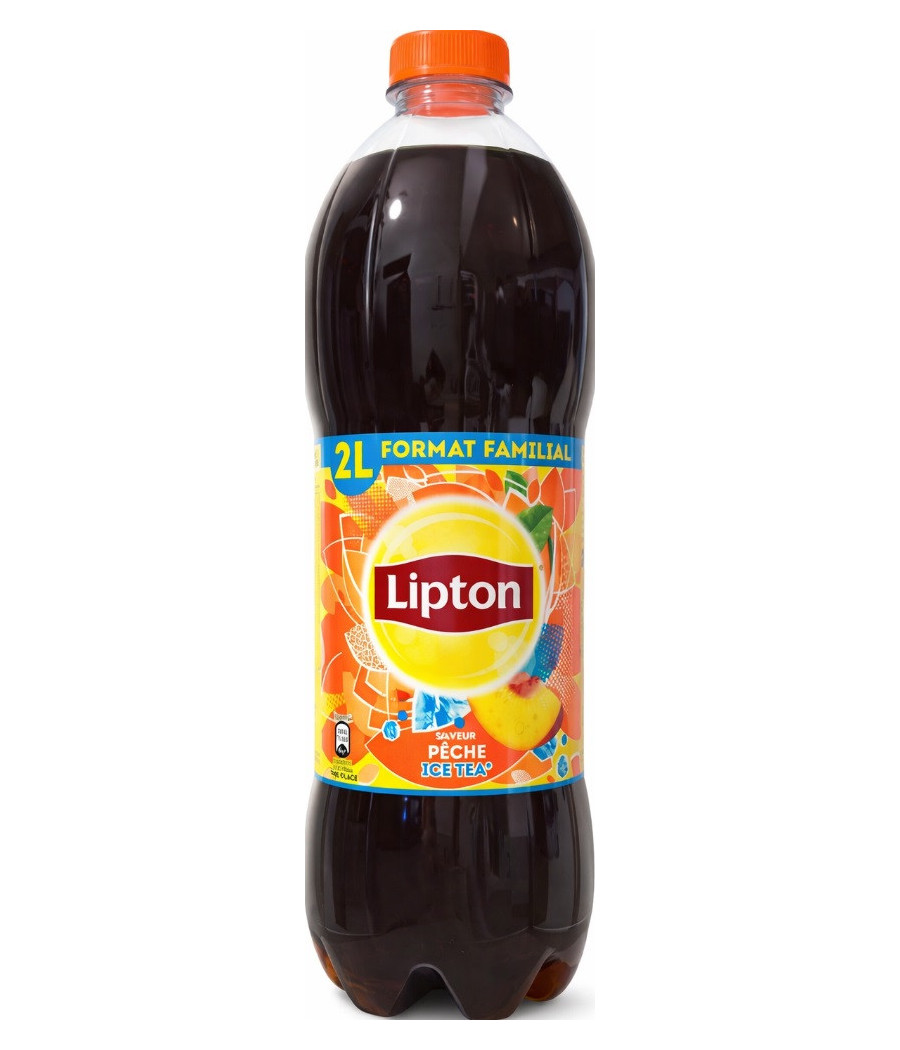 BOISSOIN ICE TEA SAVEUR PECHE LIPTON 2L