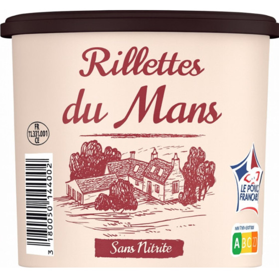 RILLETTES DU MANS BAHIER 220G