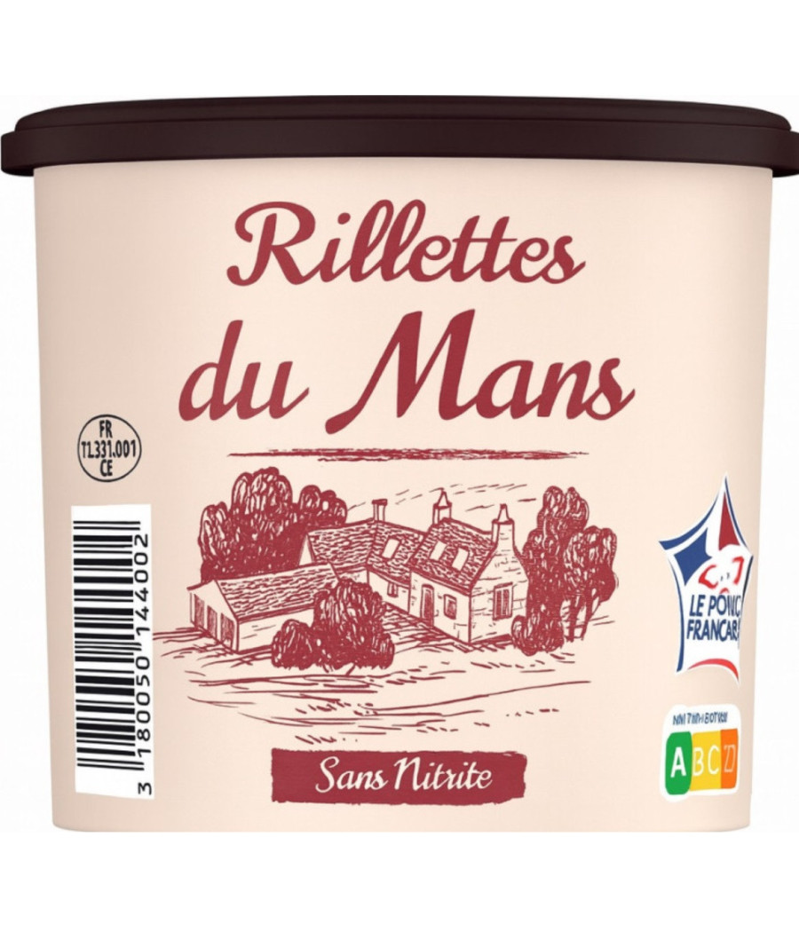 RILLETTES DU MANS BAHIER 220G