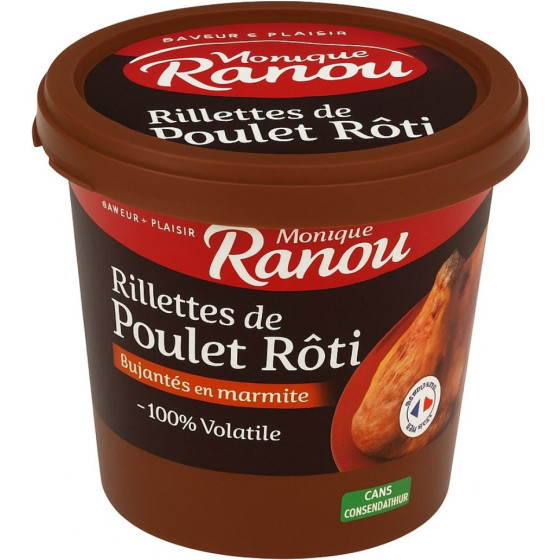 RILLETTES DE POULET ROTI MONIQUE RANOU 110G