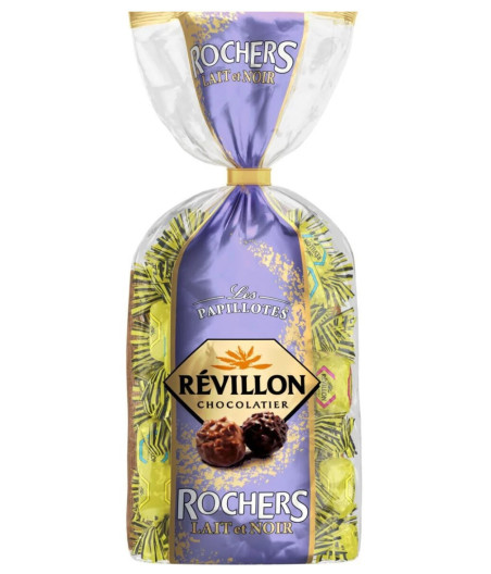 CHOCOLAT ROCHERS LAIT NOIR REVILLON 370g