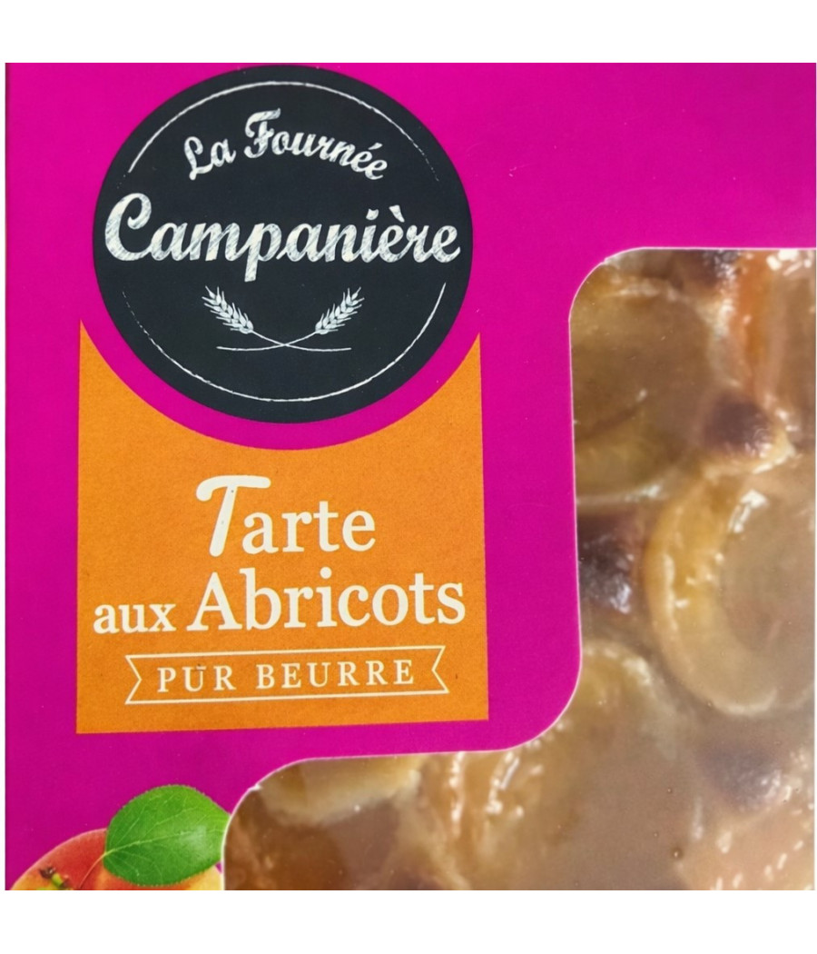 TARTE AUX ABRICOTS LA FOURNEE 6/8 PARTS CAMPANIERE 680G