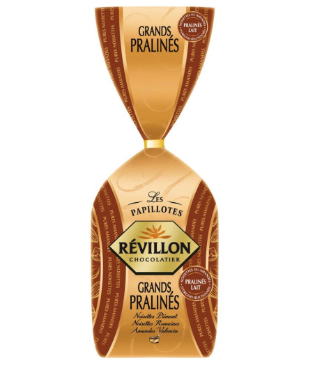CHOCOLAT PAPILLOTES PRALINES REVILLON 375G