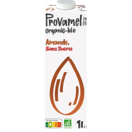 BOISSON VEGETAL LAIT D'AMANDE PROVAMEL 1L