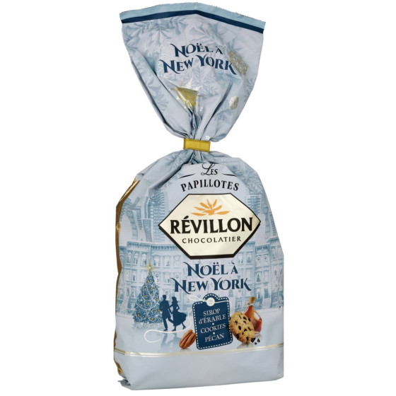 CHOCOLAT PAPILLOTTES NOEL A NEW YORK REVILLON 405G
