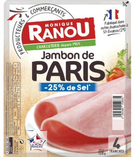 JAMBON DE PARIS MONIQUE RANOU 120G