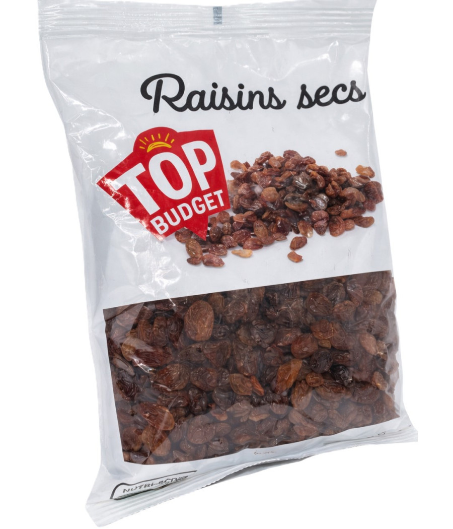 RAISINS SEC TOP BUDGET 500G