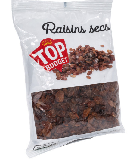 RAISINS SEC TOP BUDGET 500G