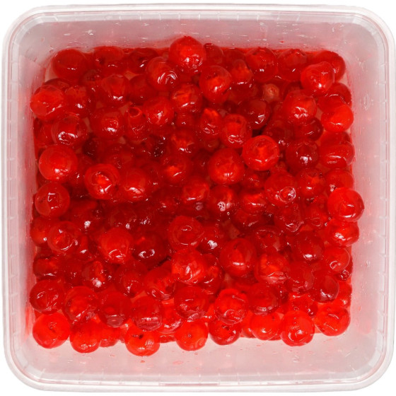 CERISES BIGARREAUX CONFITS ENTIERS ROUGES 1KG