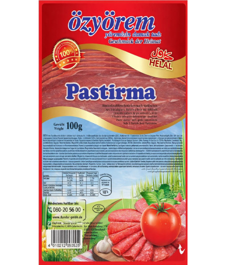 JAMBON PASTIRMA 100G